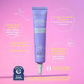 Pacifica Vegan Ceramide Barrier Eye Cream tube with skin barrier callouts